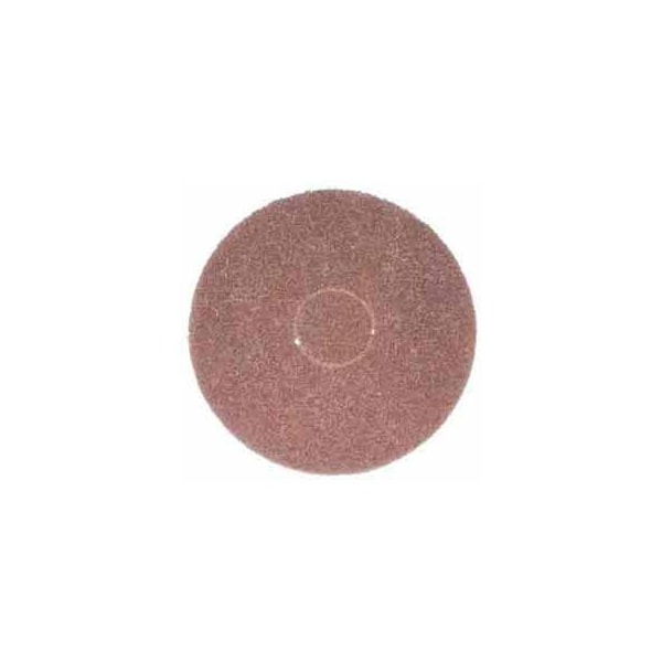 17in Scrubbing Pad, Brown, 5 Pads